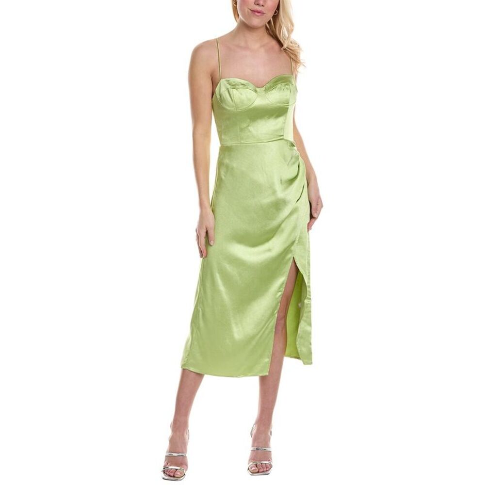 Reveriee Womens  A-Line Dress, Green